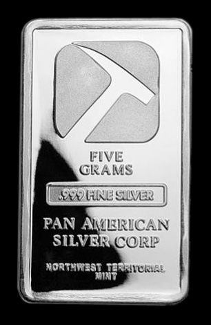5 gram Silver Bar