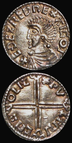 Aethelred silver penny